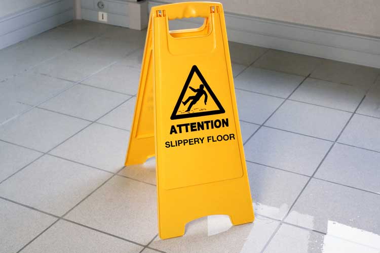 Wet Floor Caution Sign