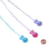 Plastic Easter Bunny Necklace Wholesale