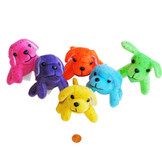 Mini Neon Stuffed Puppies