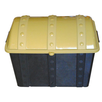 large plastic treasure chest