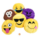 Plush Emoji Characters Small Pillows Carnival Prizes