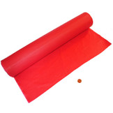 Red Tablecloth Roll 100 feet long