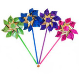 Bright Foil Pinwheels (24 total pinwheels in 2 boxes) 78¢ each