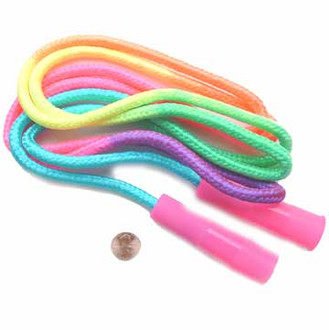 rainbow skipping rope