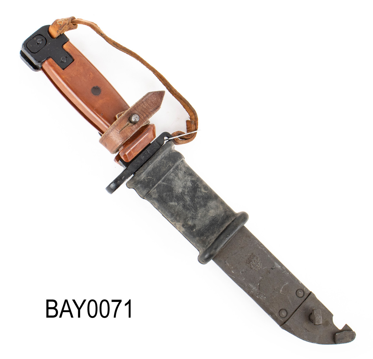 Polish 6H4 AKM Type 2 Bayonet Non-Matching w/ Scabbard