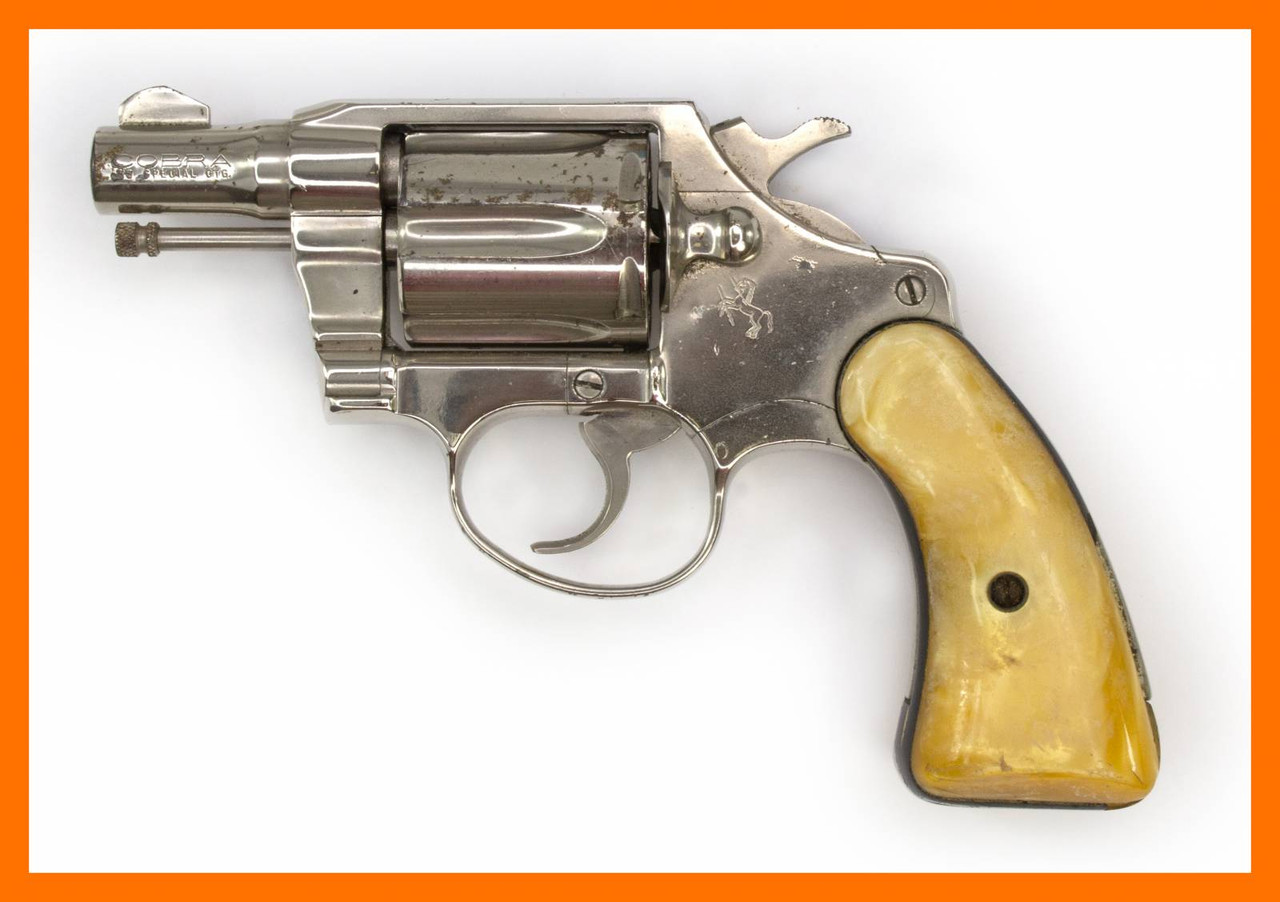 Colt Revolver Cobra .38 Special 2 Barrel, Nickel9391