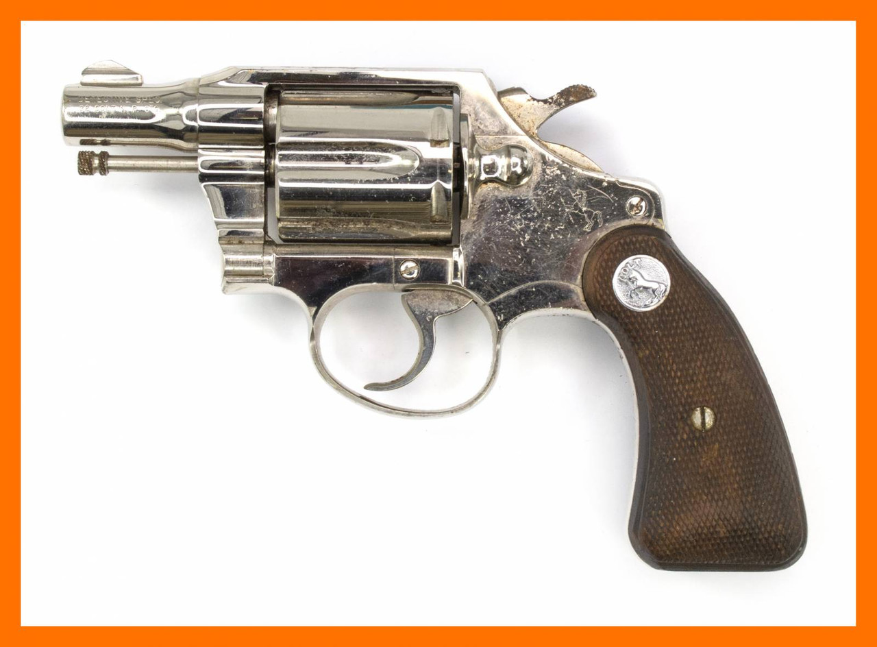 Colt Revolver Detective Special .32 Colt 2" Barrel, Nickel