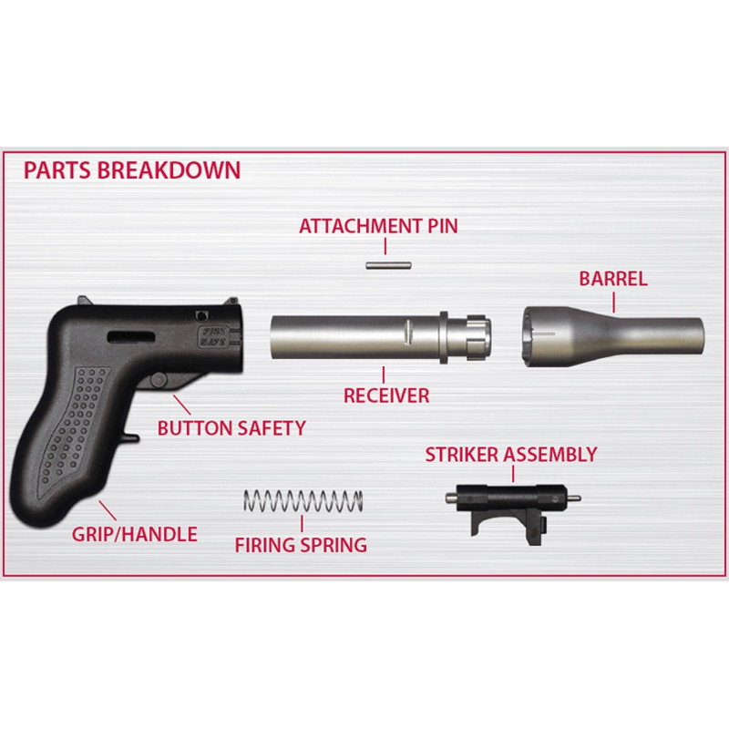 Altor Corporation 9mm Single Shot Self Defense Pistol - Centerfire Systems