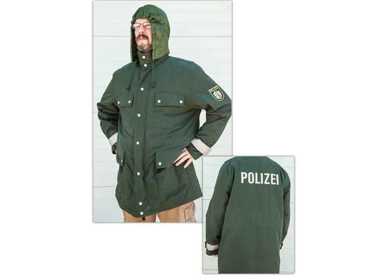 German Police Gore-Tex Parka with Liner - Medium - Used