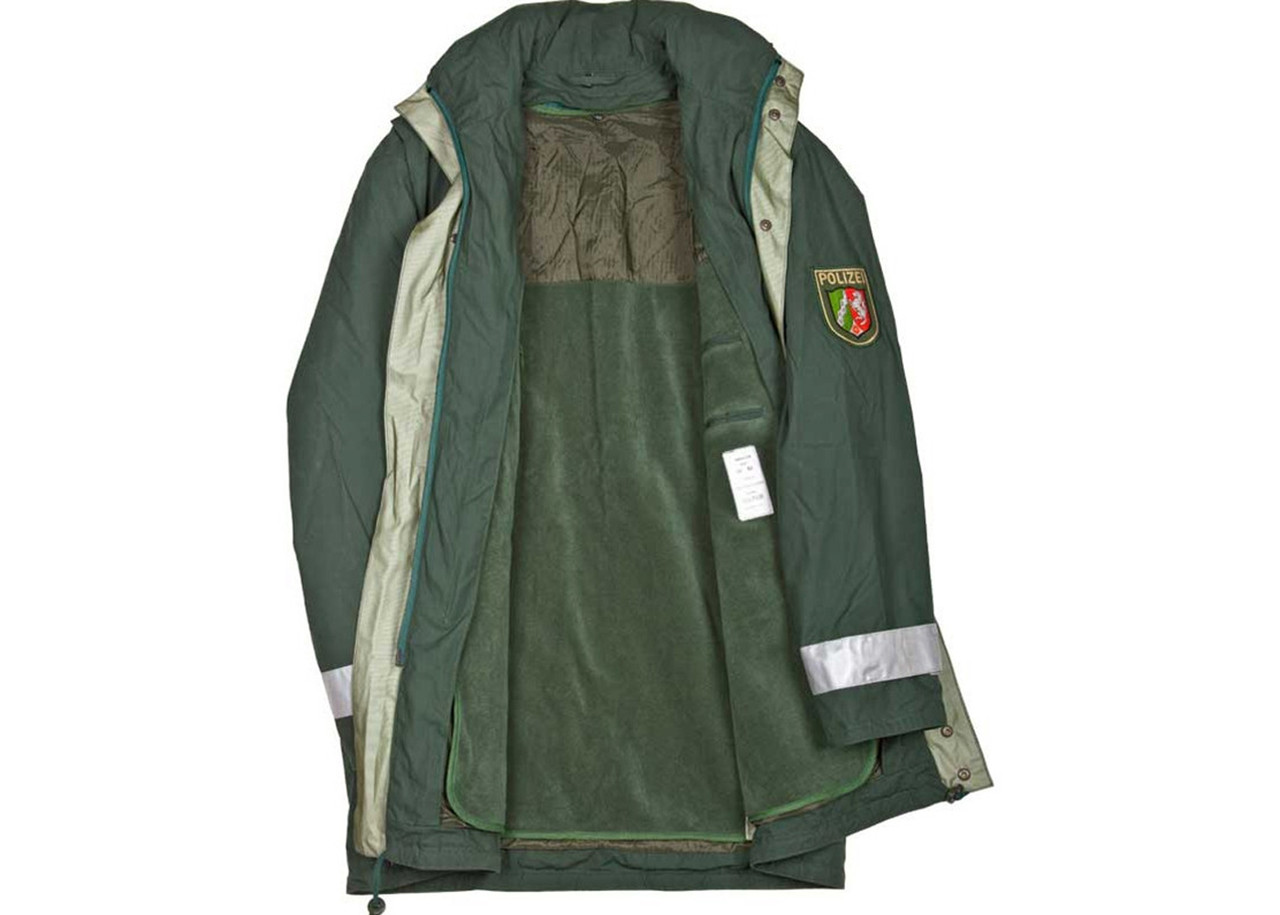 German Police Gore-Tex Parka with Liner - Medium - Used
