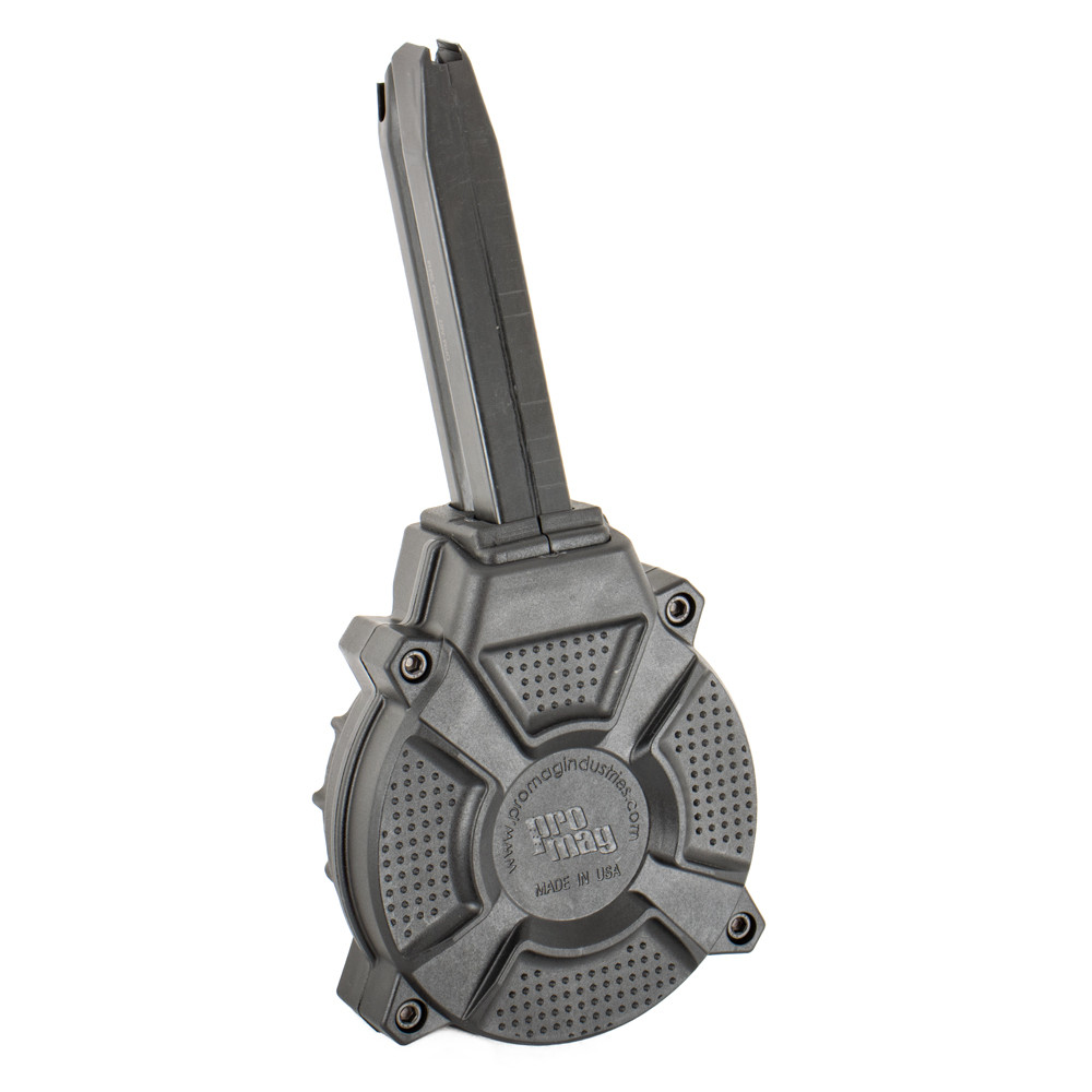 PRO MAG MAGAZINE SPRINGFIELD XDM 9MM 50RD DRUM BLACK POLY