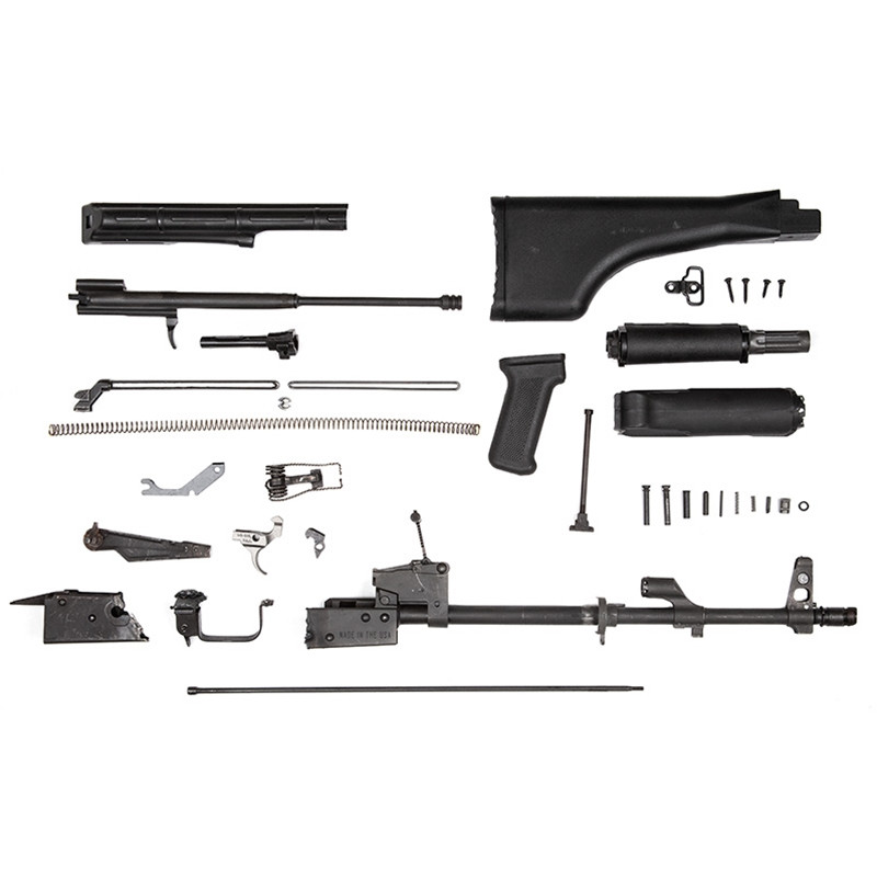 AK-47 7.62x39 U.S. Mfg. Parts Kit with Polymer Stock - Centerfire