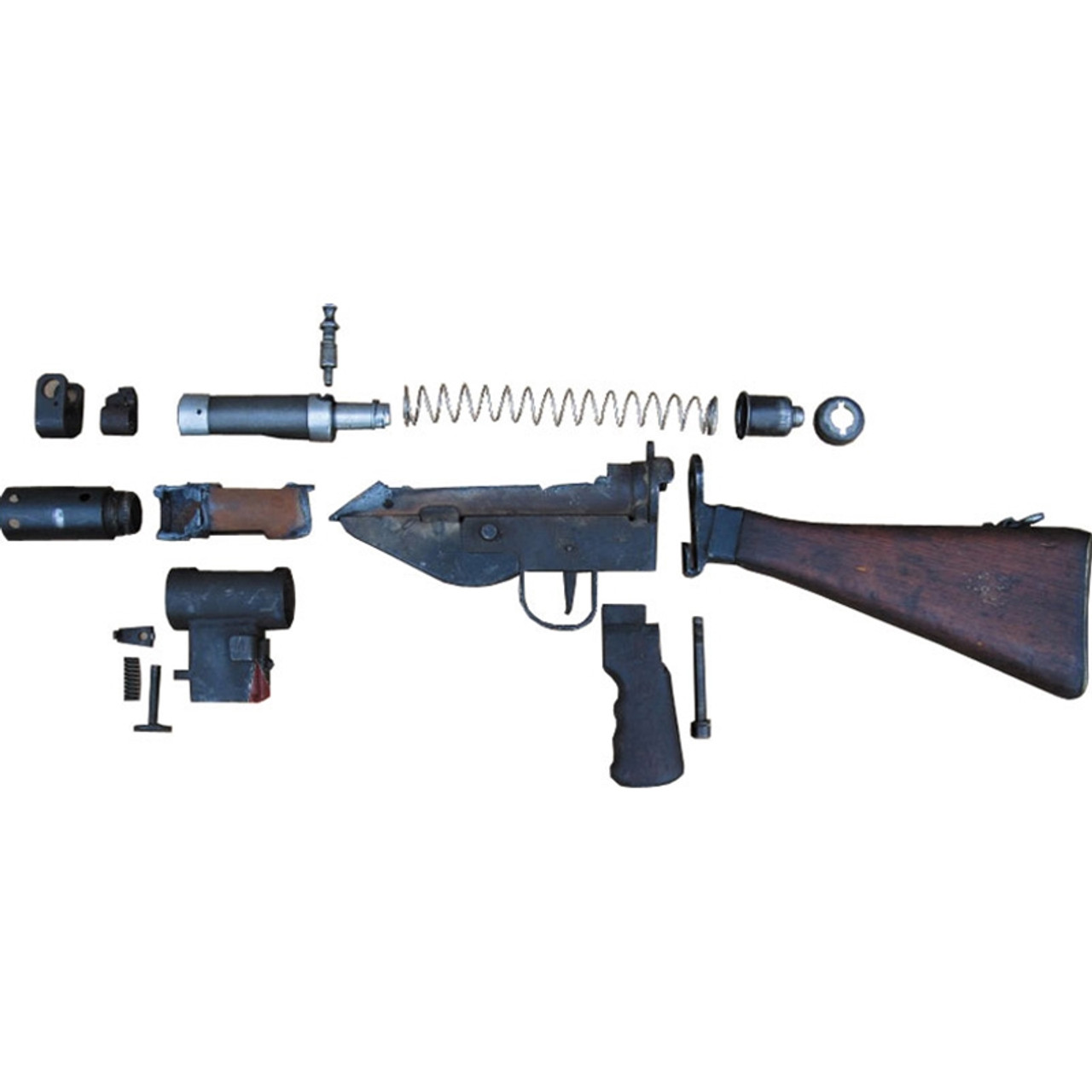 Sten MK5 9mm De-milled Parts Kit with Wood Stock - Centerfire Systems
