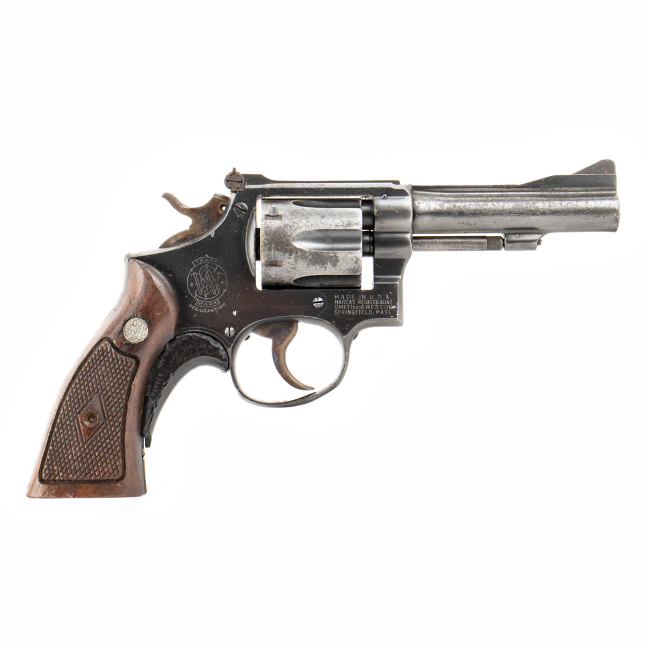 S&W Revolver K38, 38 Special 4 Barrel Blued - Centerfire Systems