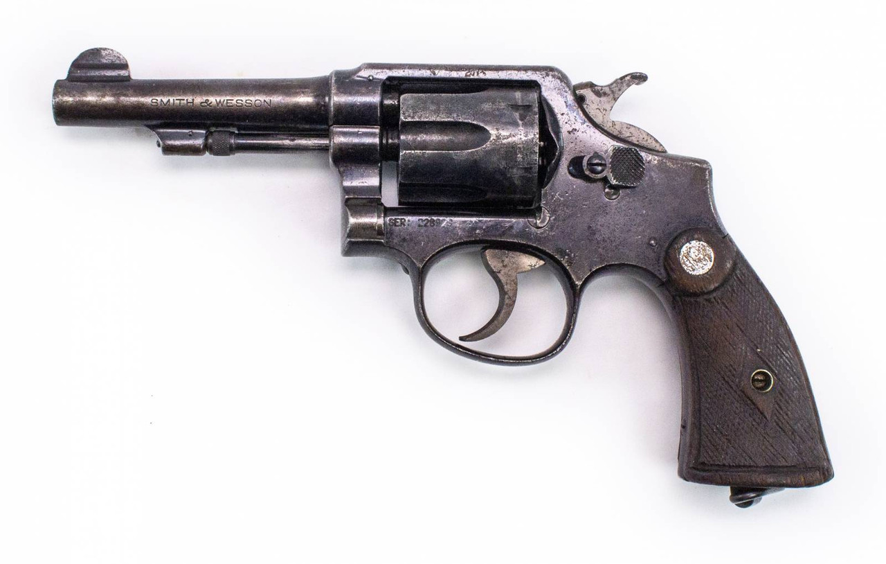 S&W VICTORY MODEL 限定版 No.00945 S&W Revolver, Victory 38 Special 4 Barrel, Blued4458