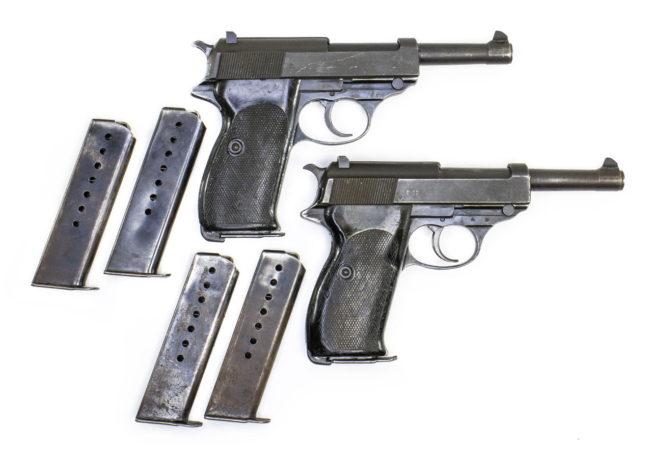 西部警察　WALTHER P-38 WOODSMAN Target 2点セット Walther P38, 9mm with 2 Free Spare Magazines - Gunsmith