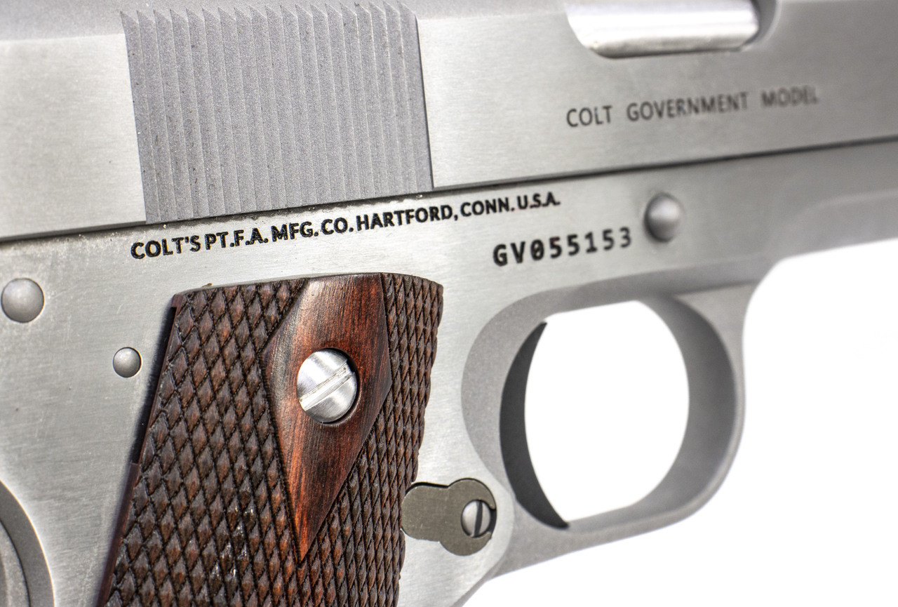 COLT GOVERNMENT M1911 コルトガバメント 木製グリップ グリップ wood