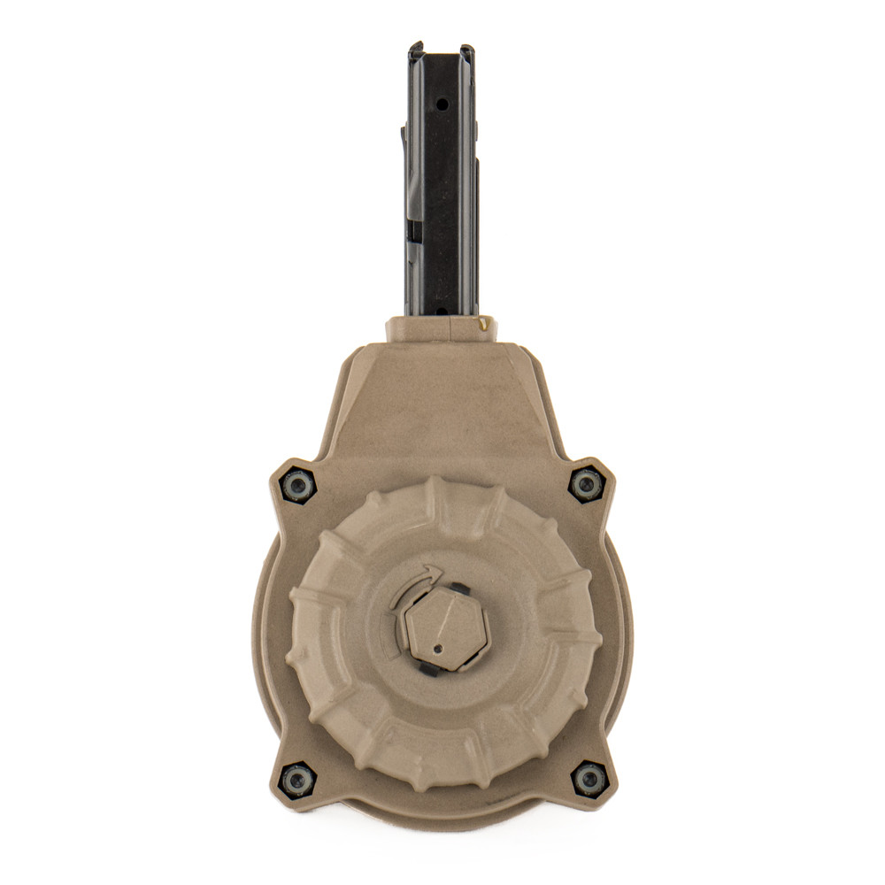ProMag FN 5.7x28mm AR-15 FDE Polymer 50rd Drum - Centerfire Systems