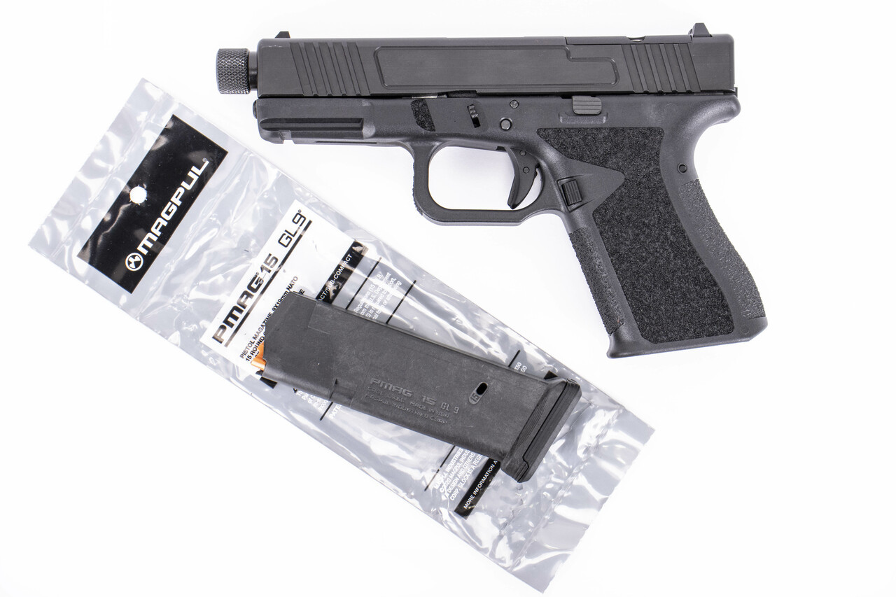 Combat Armory CA19 Pistol Flush Fit Barrel with Polymer Sights ...