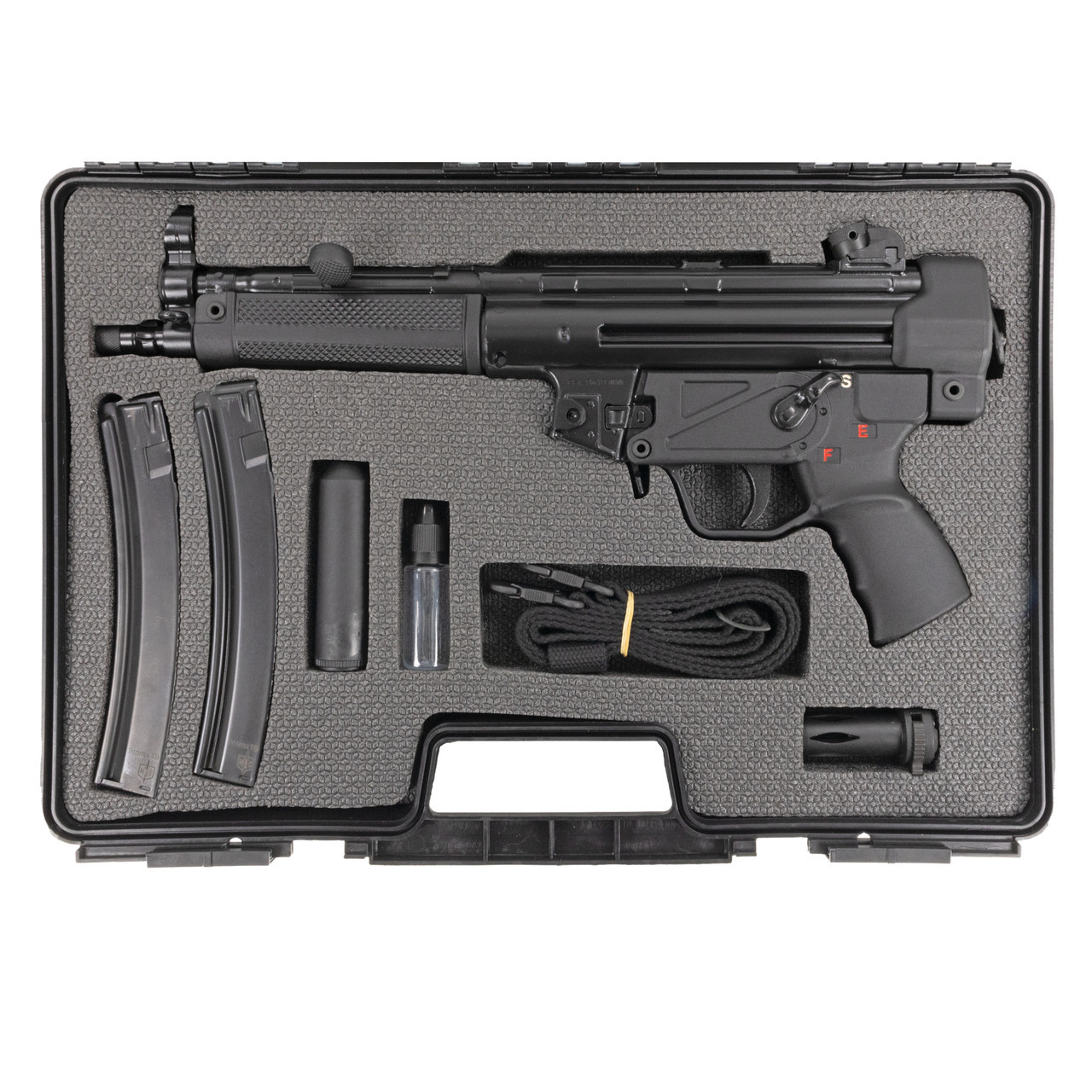 SDS MAC 5 9mm 8.9 Barrel Black Pistol - Centerfire Systems