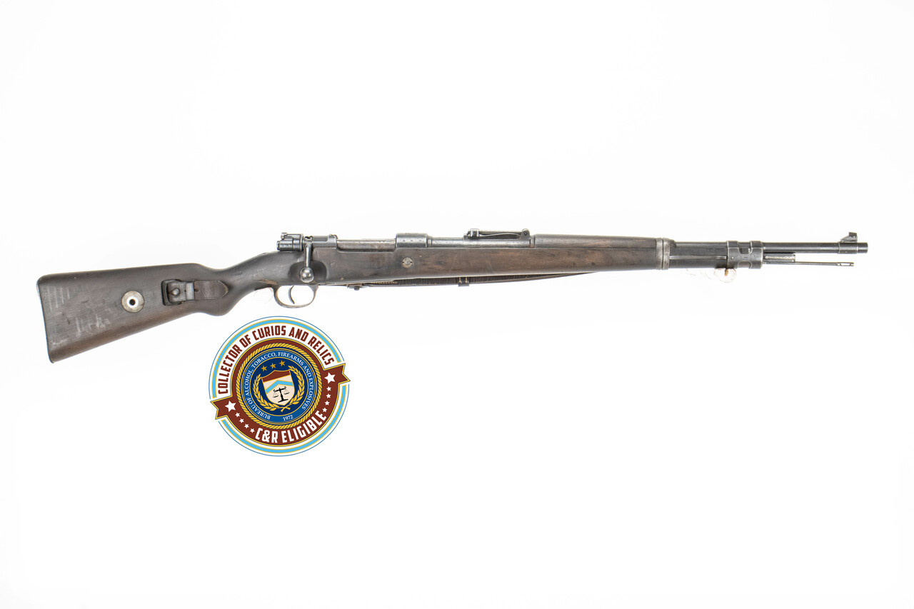German K98 M937B 8mm Mauser w/ Portuguese Crest - 12 - Centerfire