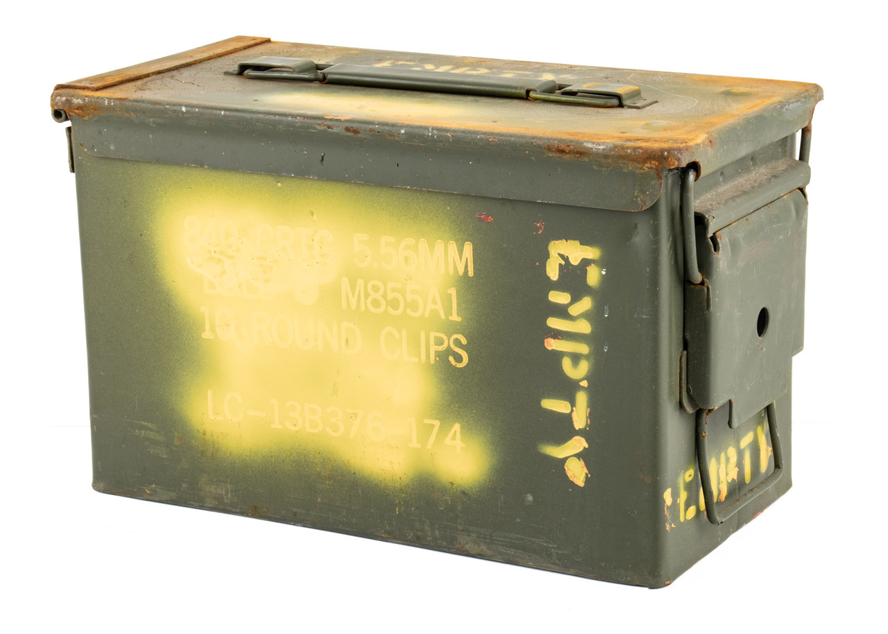 .50 Cal Ammo Can – US Made Mil-Spec Steel Storage