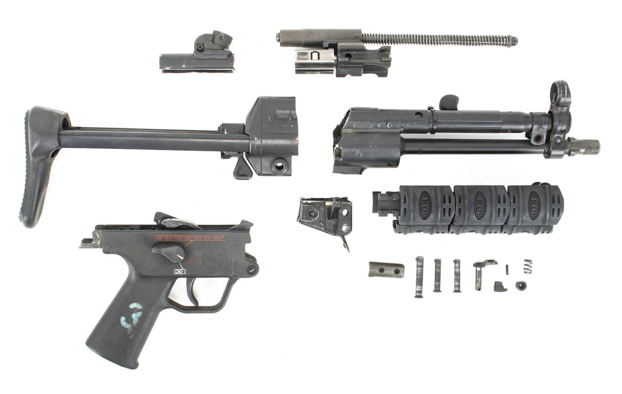 HK MP5 MP-5 9mm Parts Kit with Retractable Butt Stock (#6)
