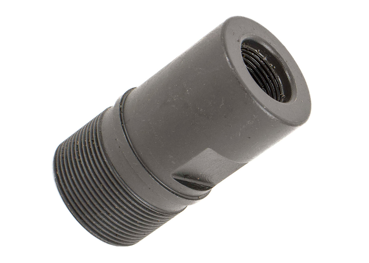 AK Muzzle Adapter M14x1 LH to M26x1.5 RH Thread Converter