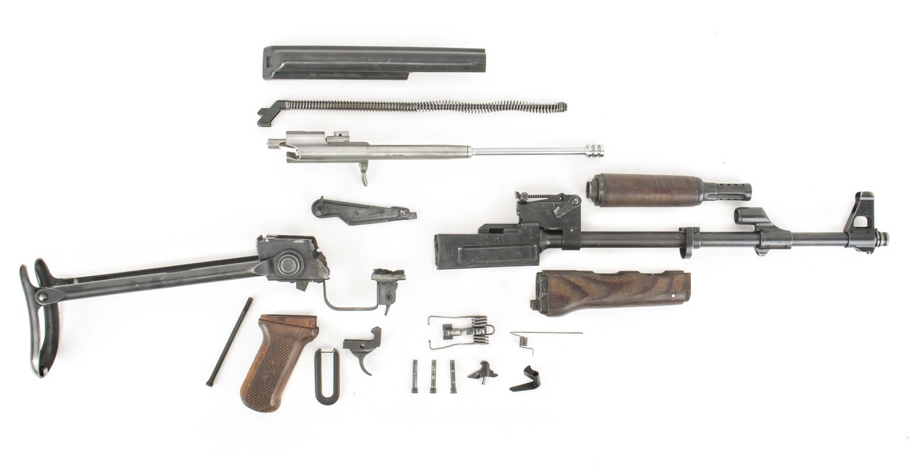 Polish Circle 11 KBK wz. 1961 Underfolder Stock Milled AK Parts