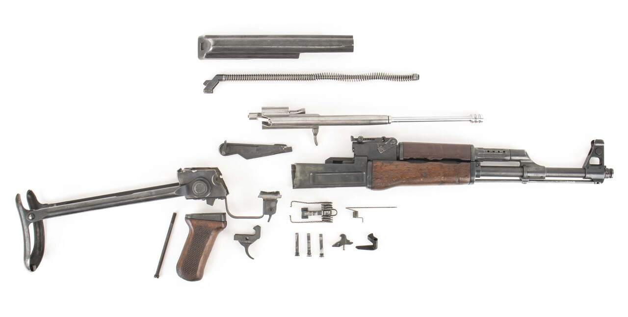 Polish Circle 11 KBK wz. 1962 Underfolder Stock Milled AK Parts