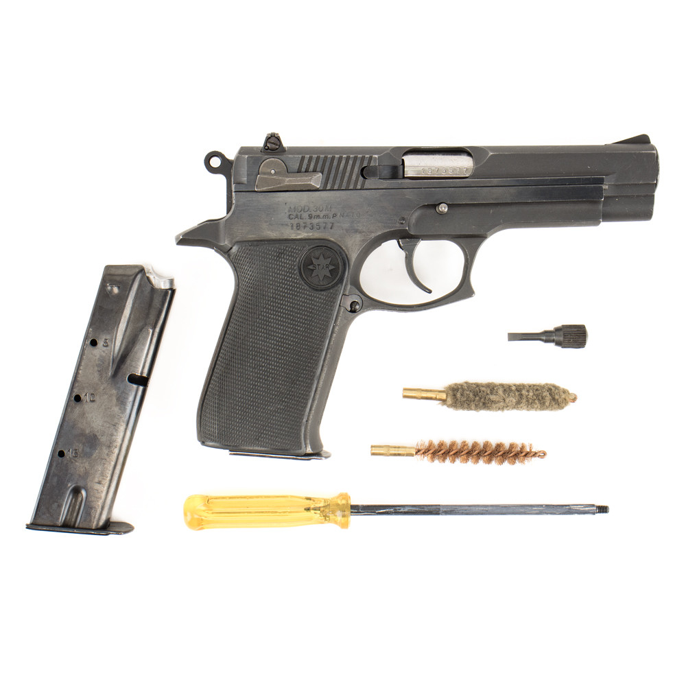 Star Model 30M 9mm Pistol - Good Condition with Original Box