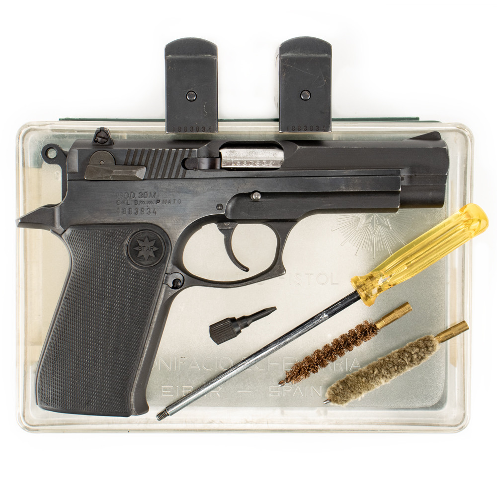 Star Model 30M 9mm Pistol - Good Condition with Original Box