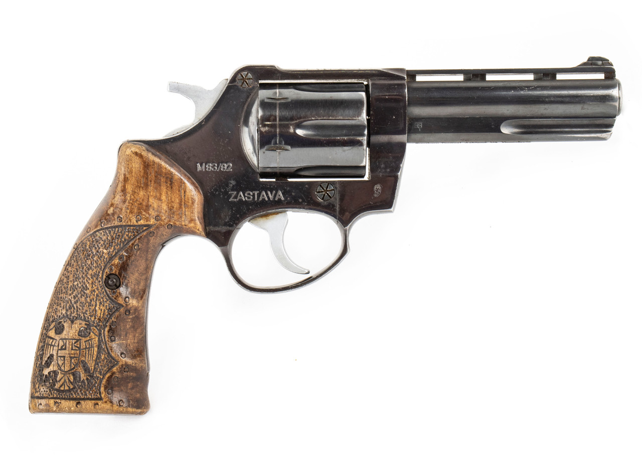 vintage an・an no.33 Zastava M83 .357 Magnum Revolver 4 Inch Blued - Good Condition