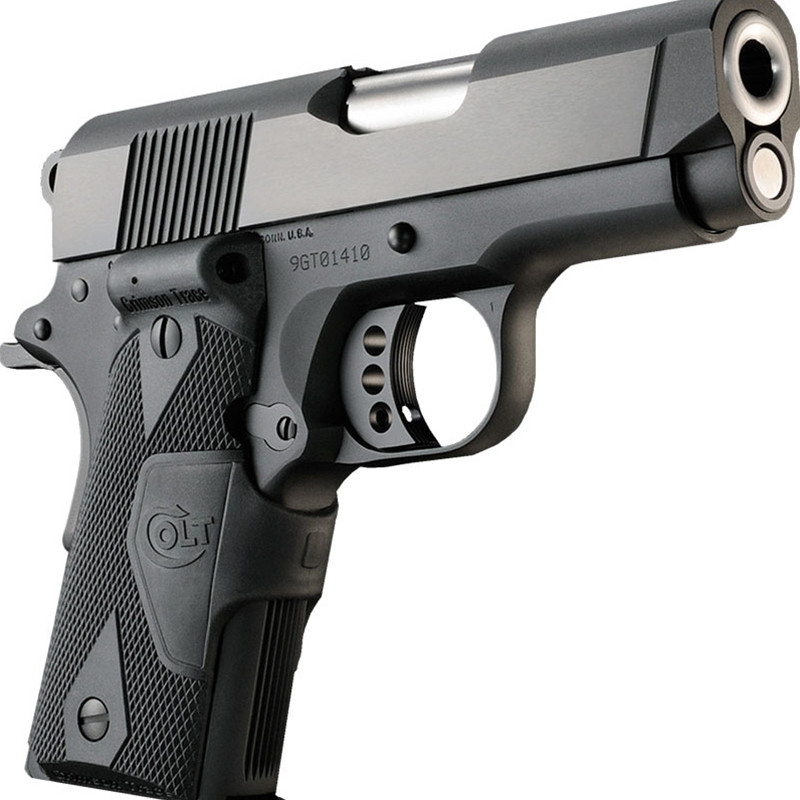 Colt New Agent .45 ACP Black Grips - Centerfire Systems