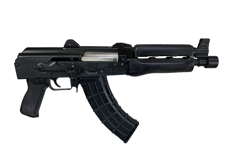 AKタイプエアガン ブラック AK Zastava Arms ZPAP92 AK-Type 7.62X39mm 10 PAP Semi-Auto Pistol w