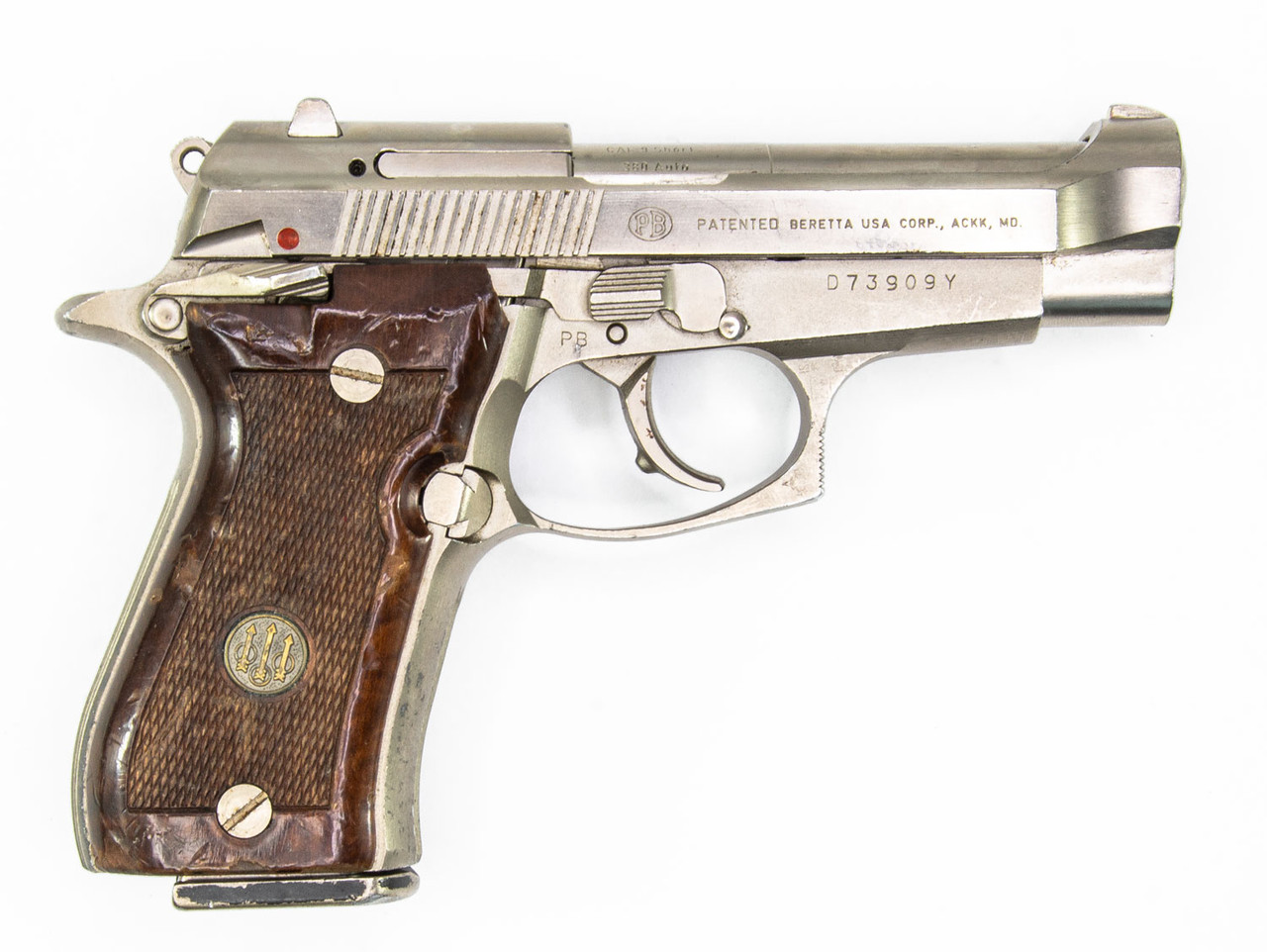 Beretta 84F 9mm Short (.308ACP) 13+1 3.8 Semi-Auto Pistol