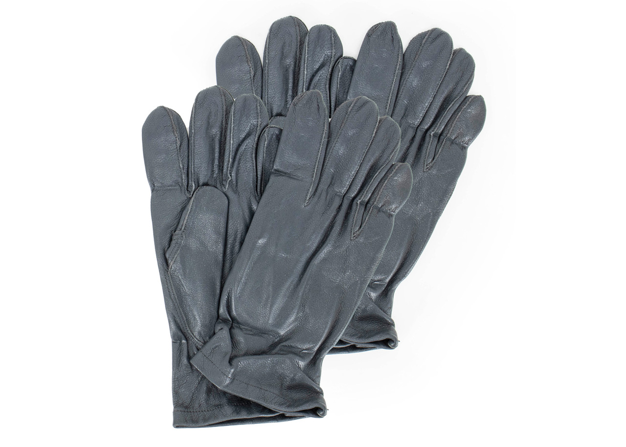 German Gray Leather Gloves - Large 2 Pack - Centerfire Systems