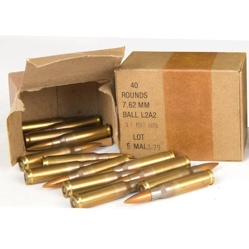 Malaysian 7.62x51 (.308 Winchester) 146 Grain FMJ Ball L2A2 40rds