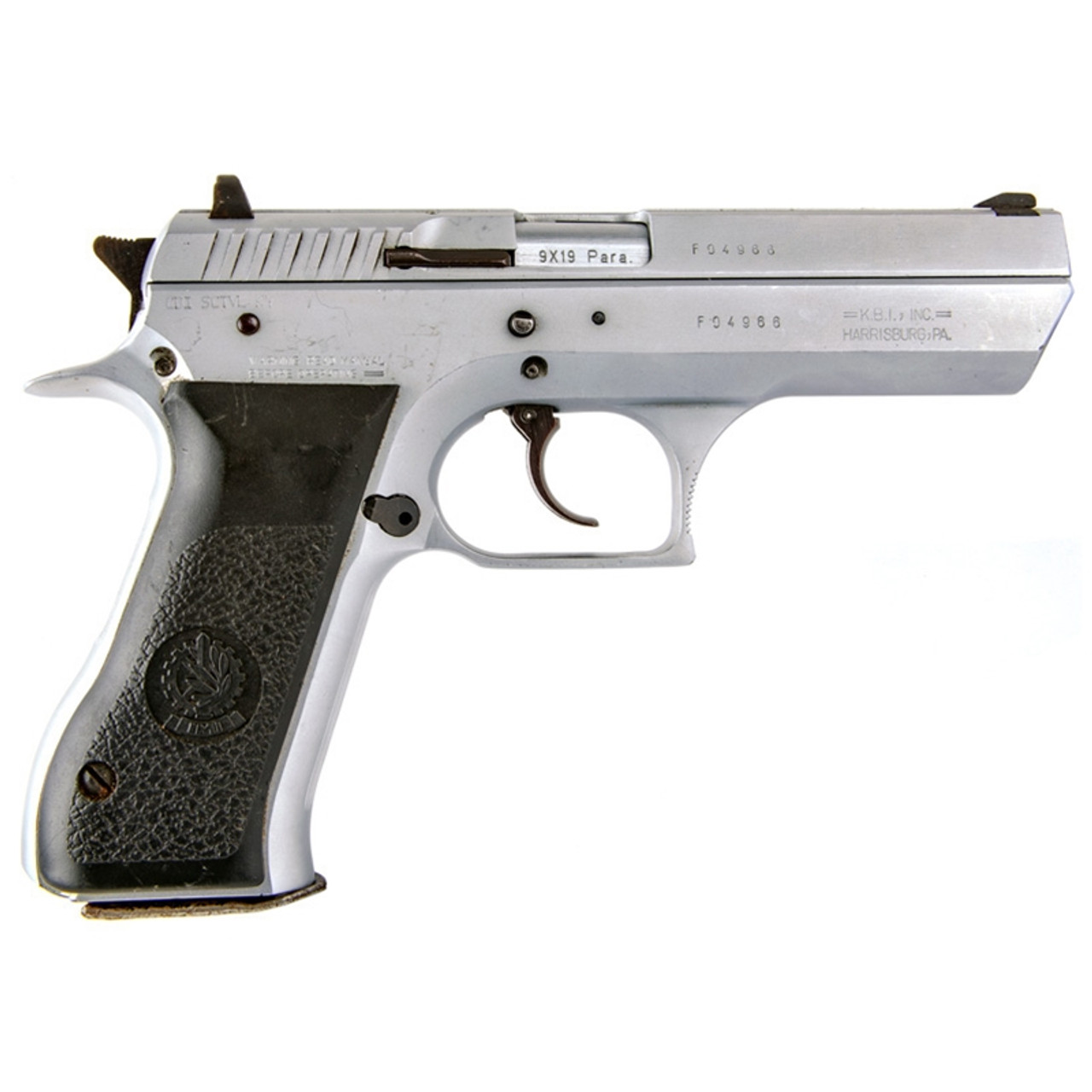 HUDSON JERICHO 941 シルバー IWI Jericho 941F 9mm Single/Double Full-Size Steel Frame