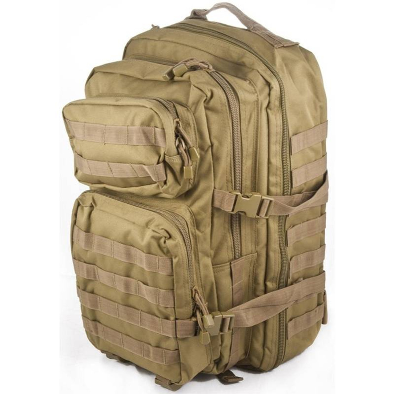 Mil-Tec Coyote Assault Tactical Backpack - Large - Centerfire Systems