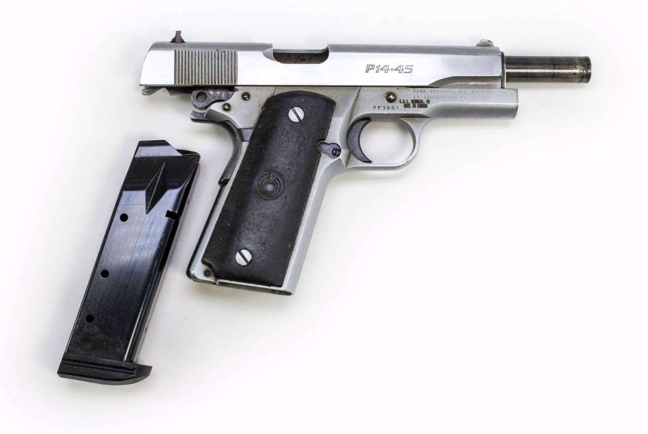 Pistol Para Ordanance P14-45 5 Barrel Stainless - Centerfire Systems