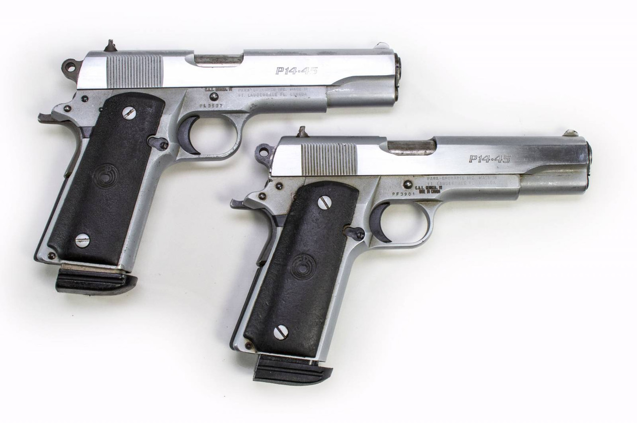 Pistol Para Ordanance P14-45 5 Barrel Stainless - Centerfire
