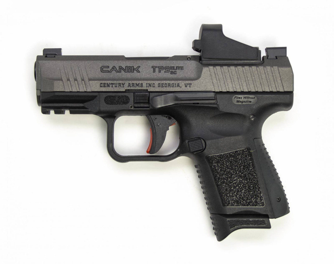 Century Arms Canik TP9 Elite 9mm Luger 3.60 12+1 Black Tungsten