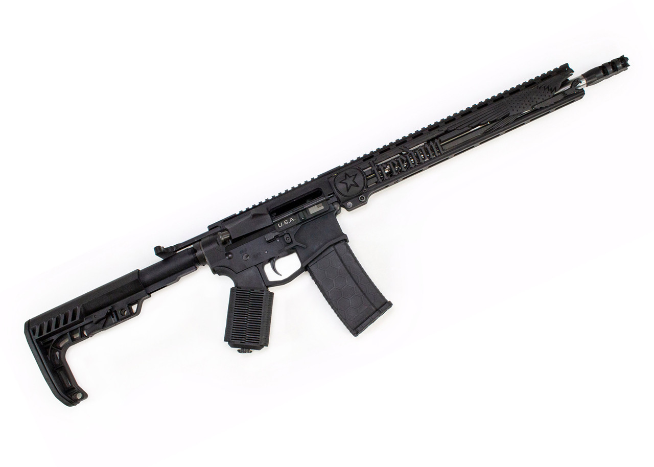 Unique-ARS Freedom .223 AR-15 Wylde 16 30+1 Black 6 Position