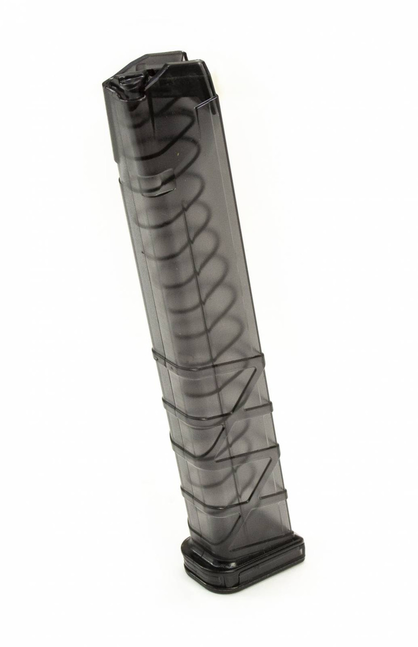 SDS 9mm 33rd Polycarbonate Mag - Fits Glock - Smoke - Centerfire