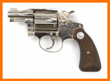 Colt Revolver Detective Special .32 Colt 2" Barrel, Nickel--