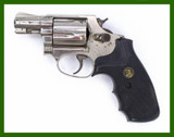 S&W 36 Revolver, .38 Special, 2" Barrel, Nickel-