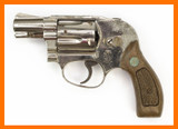 S&W 38 Revolver, .38 Special, 2" Barrel, Nickel