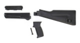 Riley Defense AK47 / AK74 Stock Set - 4 Piece Black, US Made