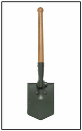 MIL-TEC German Style Folding Shovel - Made in China
